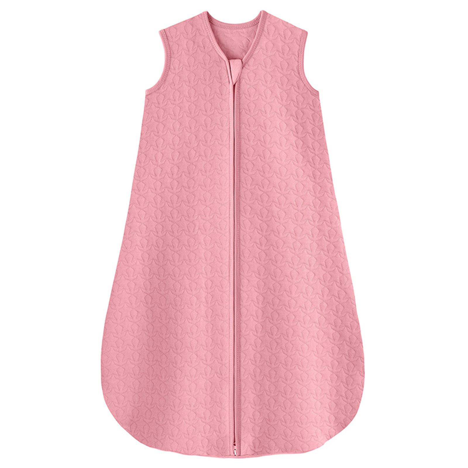 Personalized Custom Embroidered Name Children s -kicking Quilt Vest Sleeping Bag S розовый