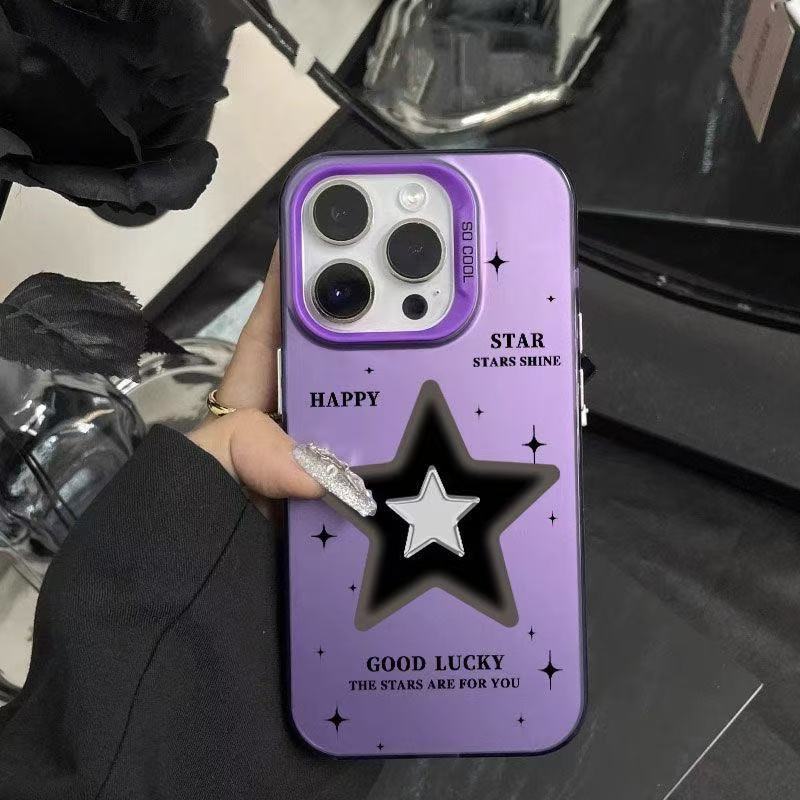 English Stars Suitable for Apple 16promax Mobile Phone Case Iphone15 Cool 14pro Europe and America 13 Trend 12