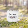 Personalized Maid of Honor Mug, Custom Initial and Name Cup, Customized Coffee Mug Outdoor Cup Bride Wedding Gifts for Bridesmai