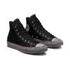 Converse Chuck 70 Chuck Taylor All Star Distressed High-Top Canvas Sneakers Unisex Sneakers Black 172668C