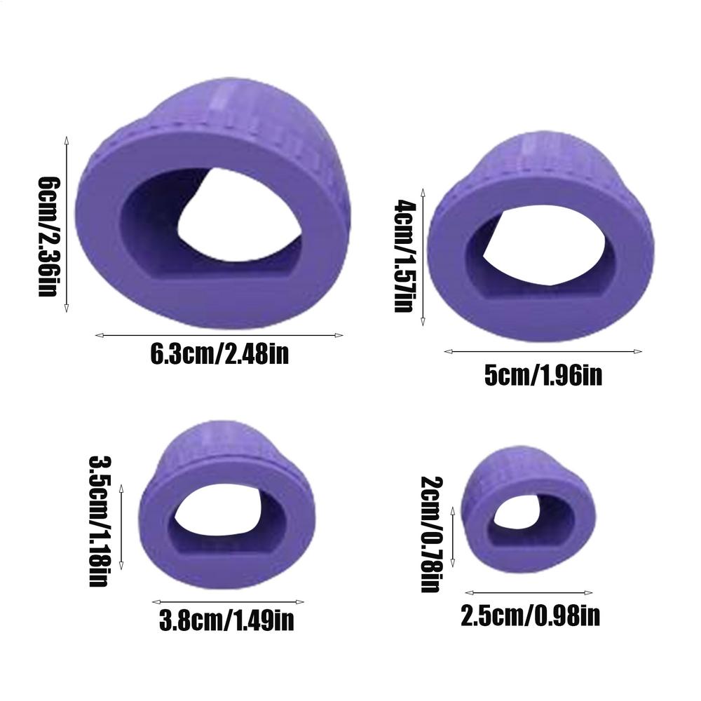 4pcs/set Poultry Feeder Rain Proof Quail Chick Feeding Sturdy Convenient Design Quail Feeding Tool For Backyard Farm Chick Duck фиолетовый