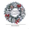 Artificial Christmas Wreath Festive Door Hanging Xmas for Year