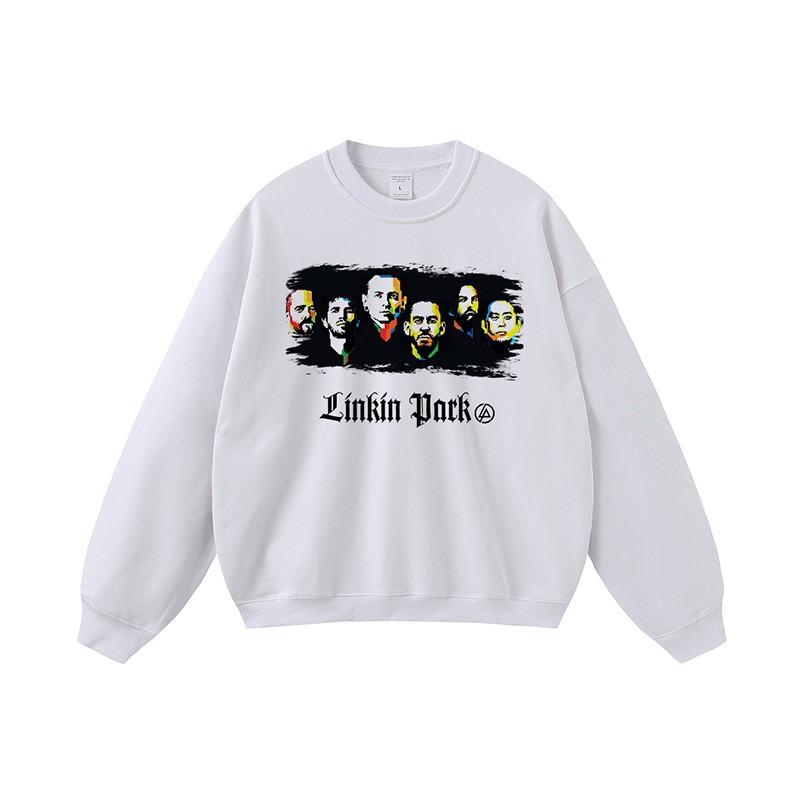 Mens Oversized Streetwear Hoodie With Vintage Rap Hip-Hop Graphic Print Cotton Sweatshirt