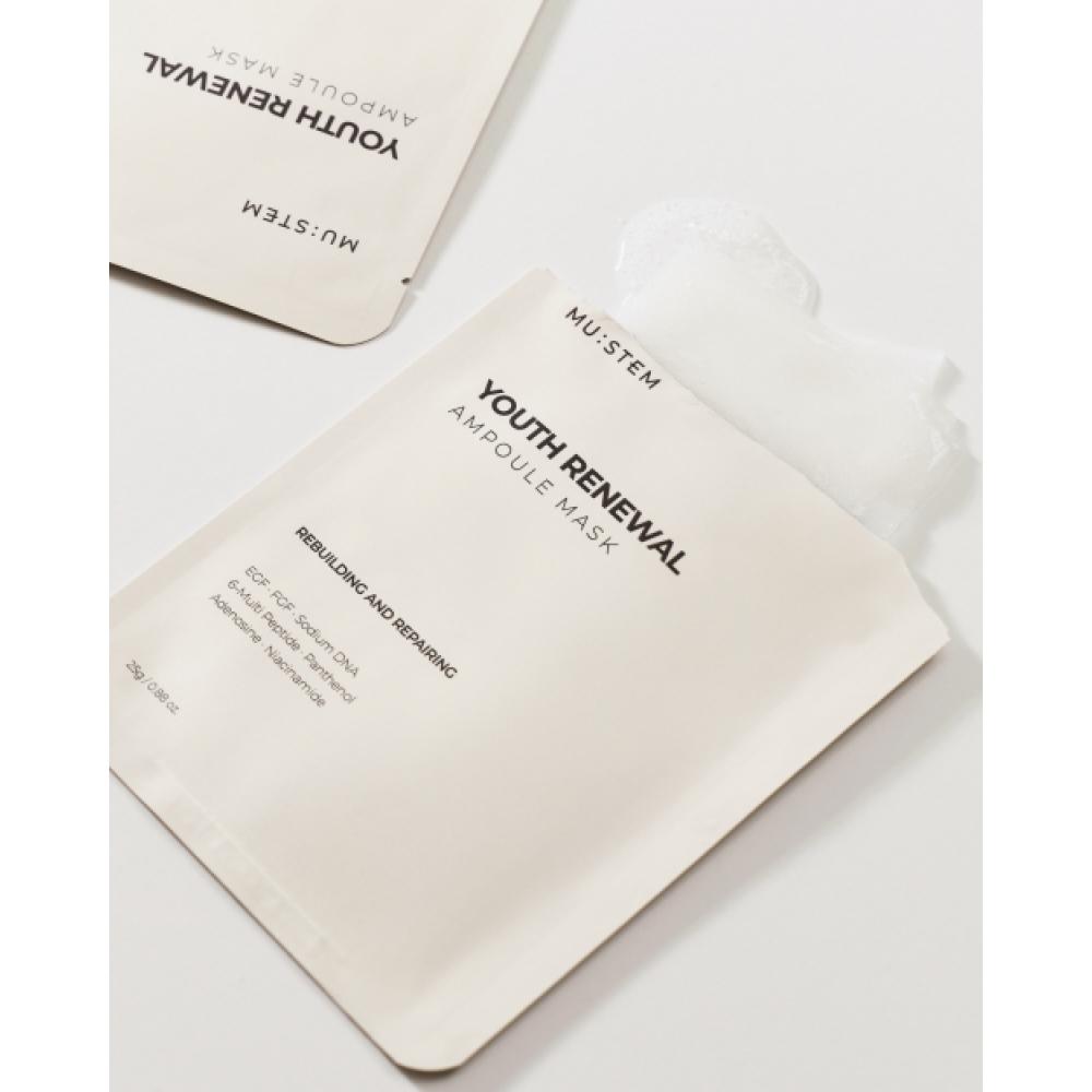 Mustem Youth Renewal Ampoule Mask 25g  5 Sheets NONE