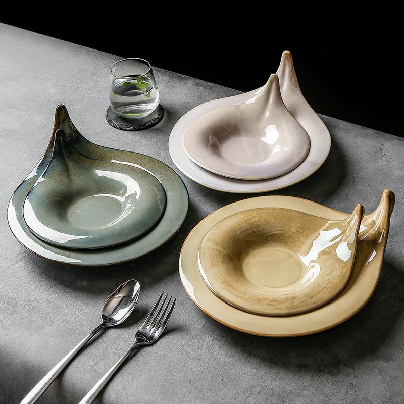 3D Swan Dessert Bowl - Ceramic Tableware for Afternoon Tea & Featured Cuisine