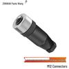 ZONWAN M12 Waterproof Industrial Connectors