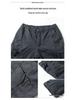 Men's Plus Size Velvet-Lined Cotton Work Pants - Autumn/Winter Collection