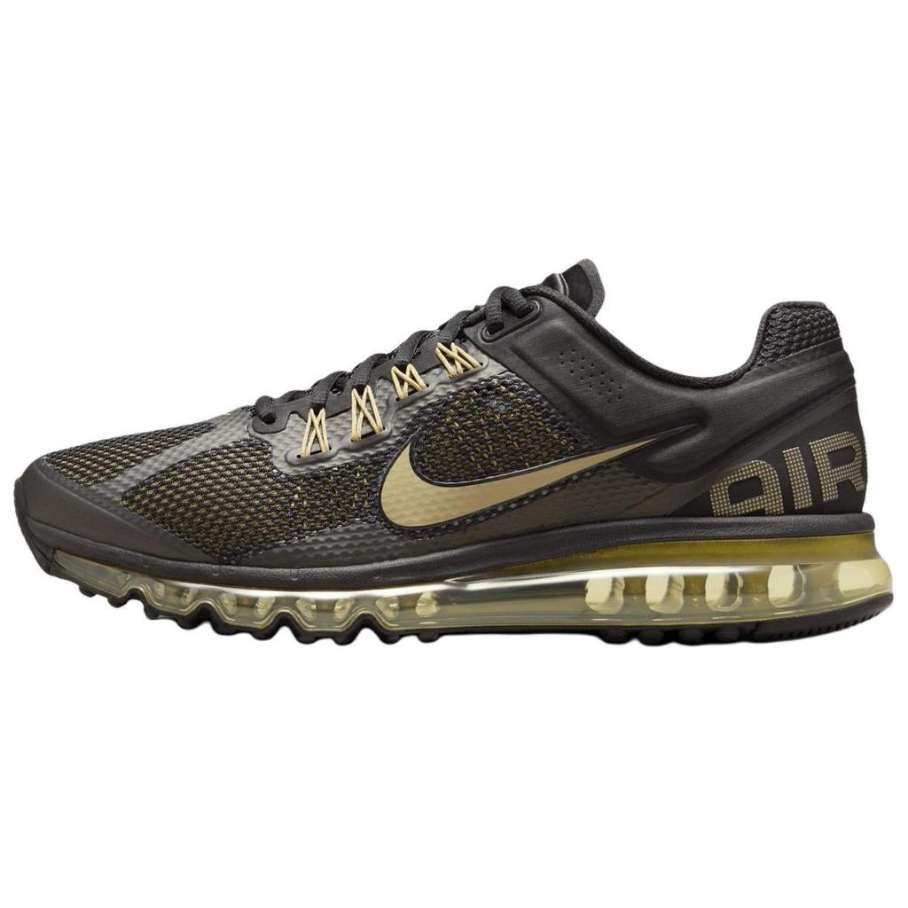 Nike Air Max 2013 Black Flat Gold Sneakers Casual Shoes HQ1927-001