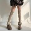 Womens Lolitas Knit Long Socks Leg Warmers Harajuku Japanese Lovely Boot Socks Warm Winter Ankle Heap Socks Gifts