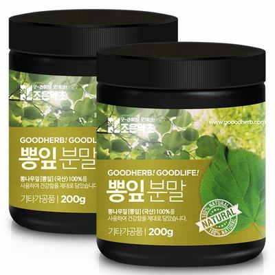 Joeun Herb Good Herb Premium Mulberry Leaf Powder, 200g, 2 Units