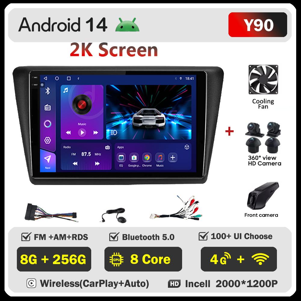 Pentru Skoda Rapid NH3 NH1 2012-2020 Player Radio Auto Mașină Carplay Ecran Autoradio Mirror Link Touch Screen Sisteme Inteligente Auto