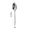 Gold-Plated 410 Stainless Steel 5-Piece Western Cutlery Set - Knife, Fork, Dessert Spoon