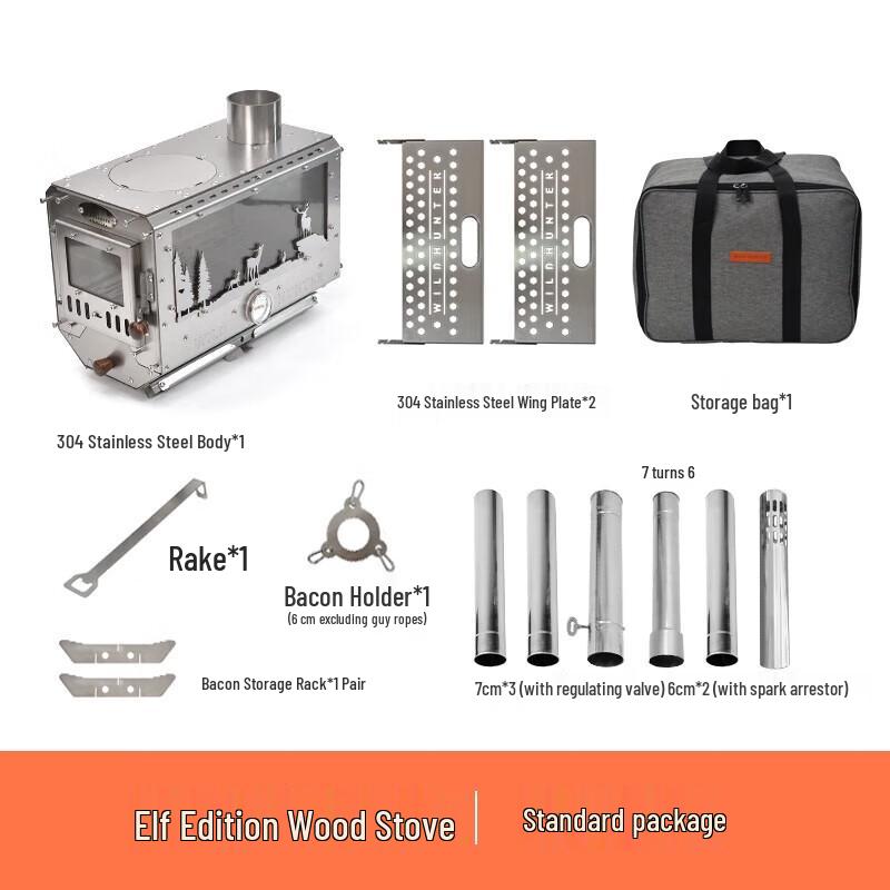 WILD HUNTER Outdoor Camping Wood Stove