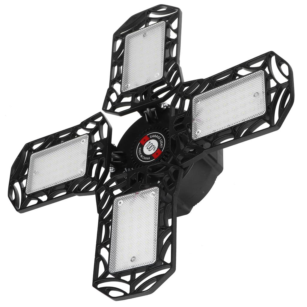 120W 96LED Mining Lamp E26/E27 Folding Ultra Bright Garage Light IP65 Waterproof 85-265V