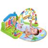 Baby Play Mat with Hanging Rattle Toy Light & Music Crawling Mat Kids Activity Gym Fitness Play Piano Game Blanket Early Educational Musical