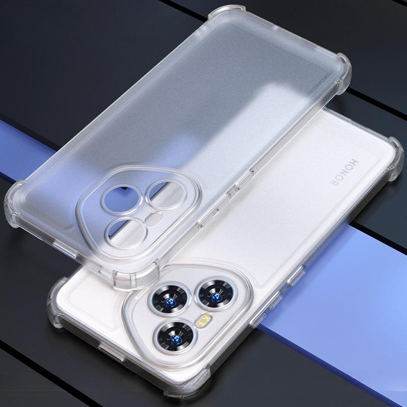 For Honor400 Case Candy Color Shockproof Transparent Matte Silicone Case For Honor 400Lite 300 200 100 90 Pro Gobal Soft Cover