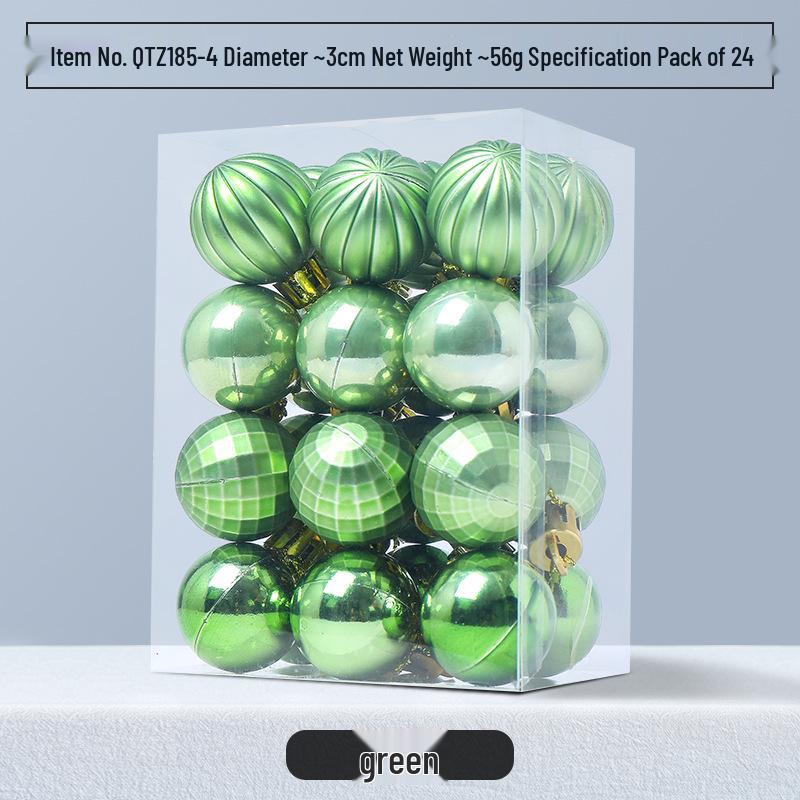 In Stock: Boxed Blue Christmas Ornaments Set – Decorative Christmas Tree Balls & Holiday Decorations