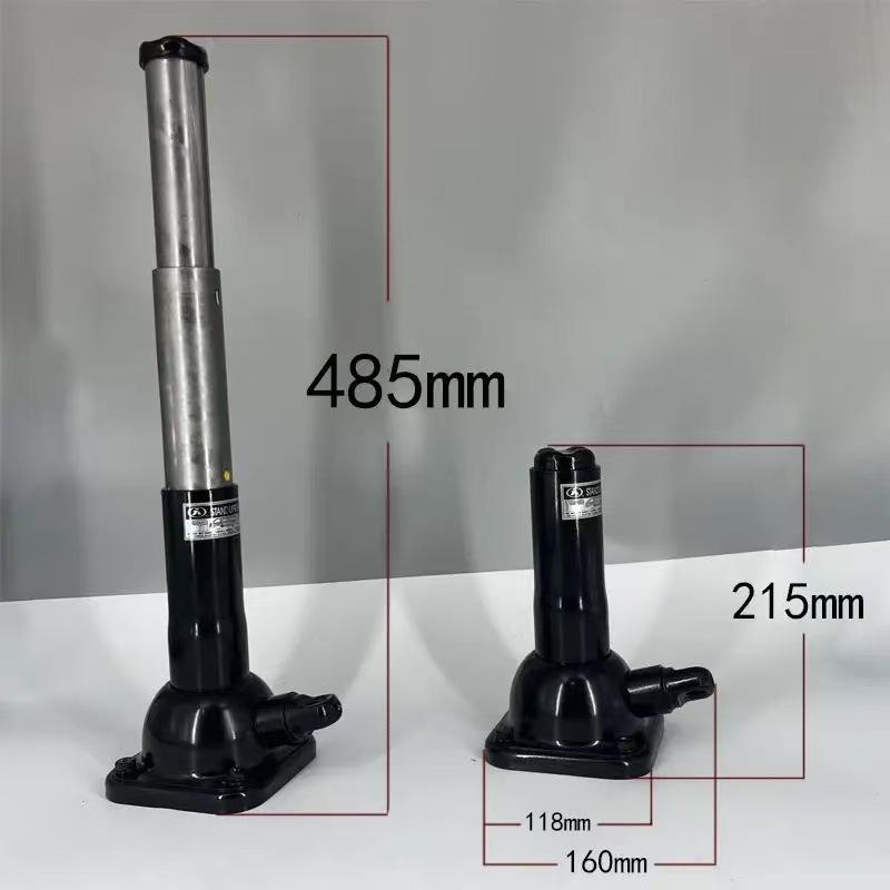 2T Double Section Hand Crank Screw Jack for Pickup Truck Repair
