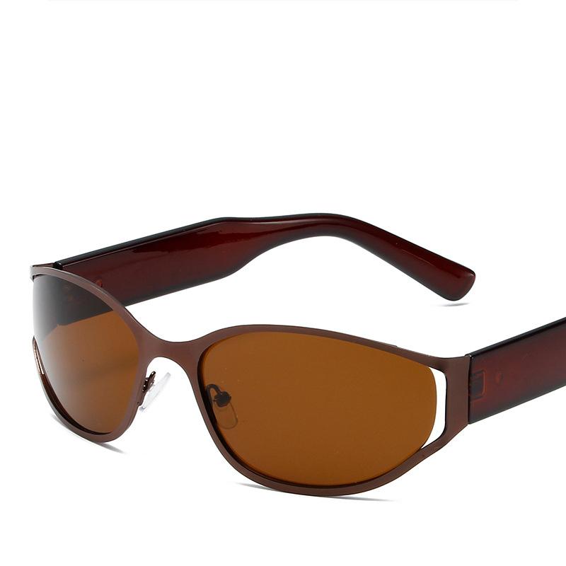 Nepolarizați Noi ochelari punk pentru femei Ochelari de soare Bărbați Y2K Designer sportiv Ochelari de soare pentru șofat Nuanțe vintage Ochelari pentru femei Ochelari de călărie