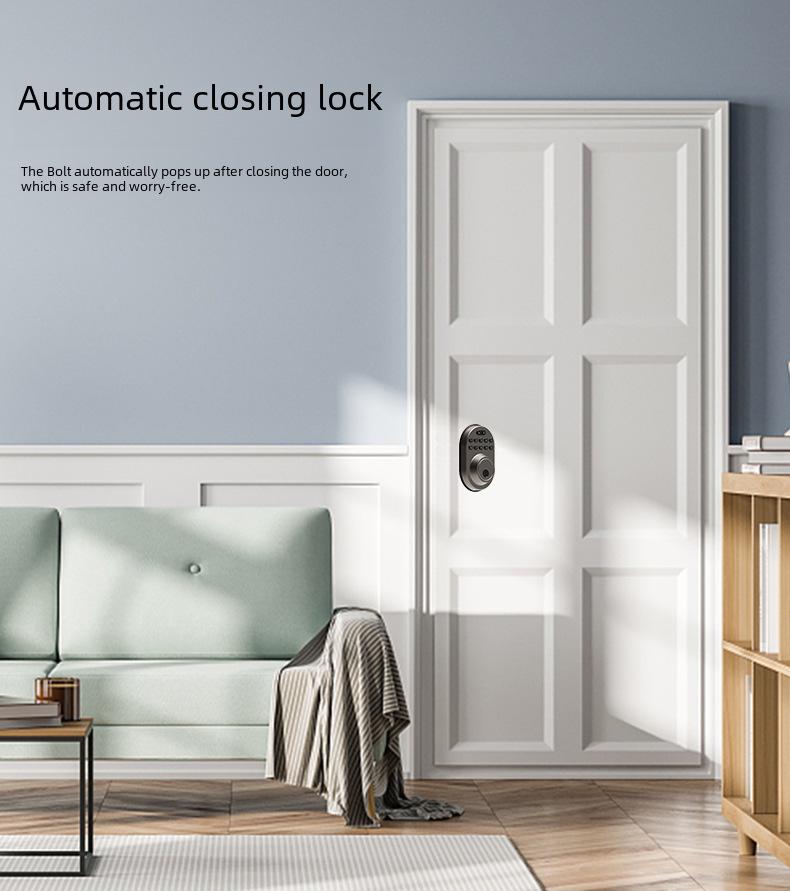 Smart Electronic Keypad Deadbolt Lock with Automatic Door Control