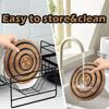 Non Slip Wooden Magnetic Pot Mats Unique Restaurant Pot Mats  Kitchen Accessories
