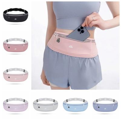 Waterproof Running Waistband Lightweight Adjustable Sports Fanny Pack High-capacity Reflective Strip Phone Pocket for Running
