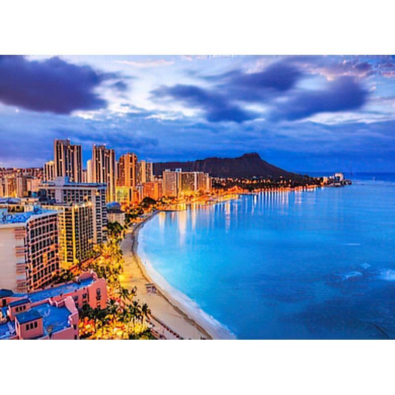 Vollbohrer Diamantmalerei Landschaft 5D DIY Vollrundbohrer Diamantstickerei Kreuzstichset Handarbeit handgefertigt