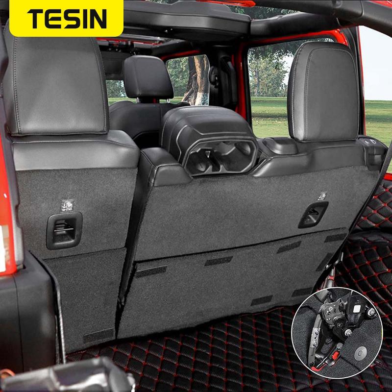 TESIN Interior Mouldings for Jeep Wrangler JL Rear Seat Recline Kit for Jeep Wrangler JL 2018    2022