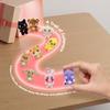 Mini Animal Plush Keyring Cute Fluffy Car Key Pendant Backpack Wallet Ornament Teen Girls Accessories