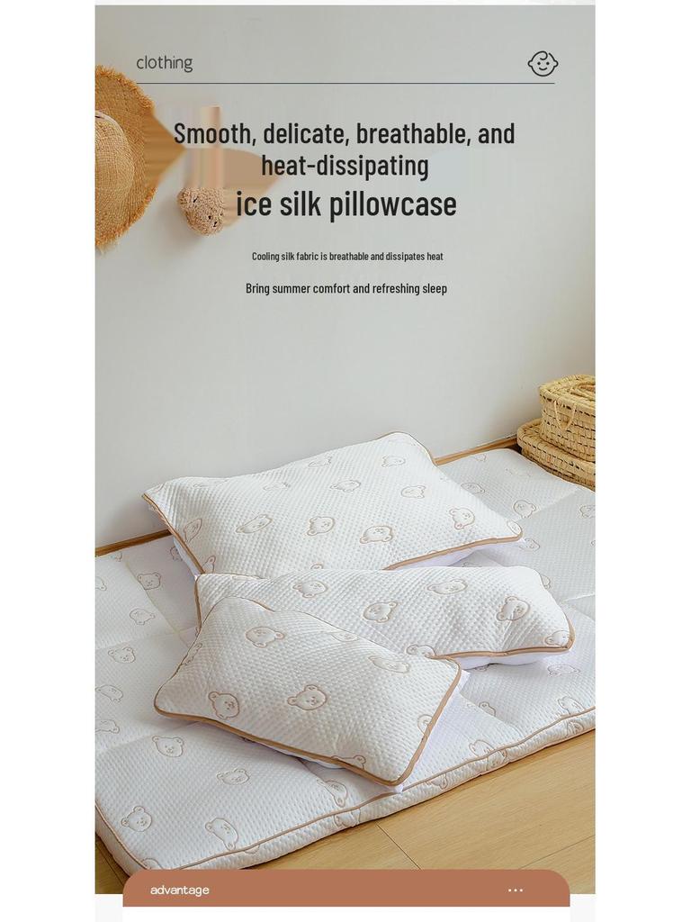 Κινούμενο σχέδιο Μεταξωτό Παγοκρύσταλλο Βρεφικό Κλιματιζόμενο Μαξιλάρι Πετσέτα