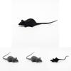 Scary Halloween Toy Mini Mouse Model For Tricksters Plastic Material 9cm Size
