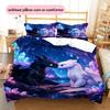 Comment entraîner votre dragon Sans-Dent et Furie Éclair (2) Housse de couette et taies d'oreiller, Linge de lit pour fans de HTTYD, Super cadeau.chl