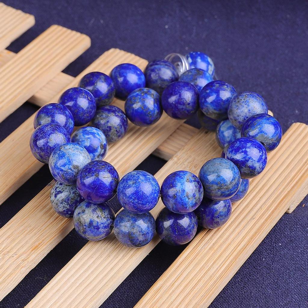 Lapis Lazuli Beads, 4-12mm Round Natural Stone, Pick Size for DIY Bracelet Necklace Making