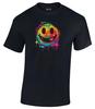 Smiley Face T-Shirt Retro Acid House 80er 90er Doves Geschmolzen Festival Rave