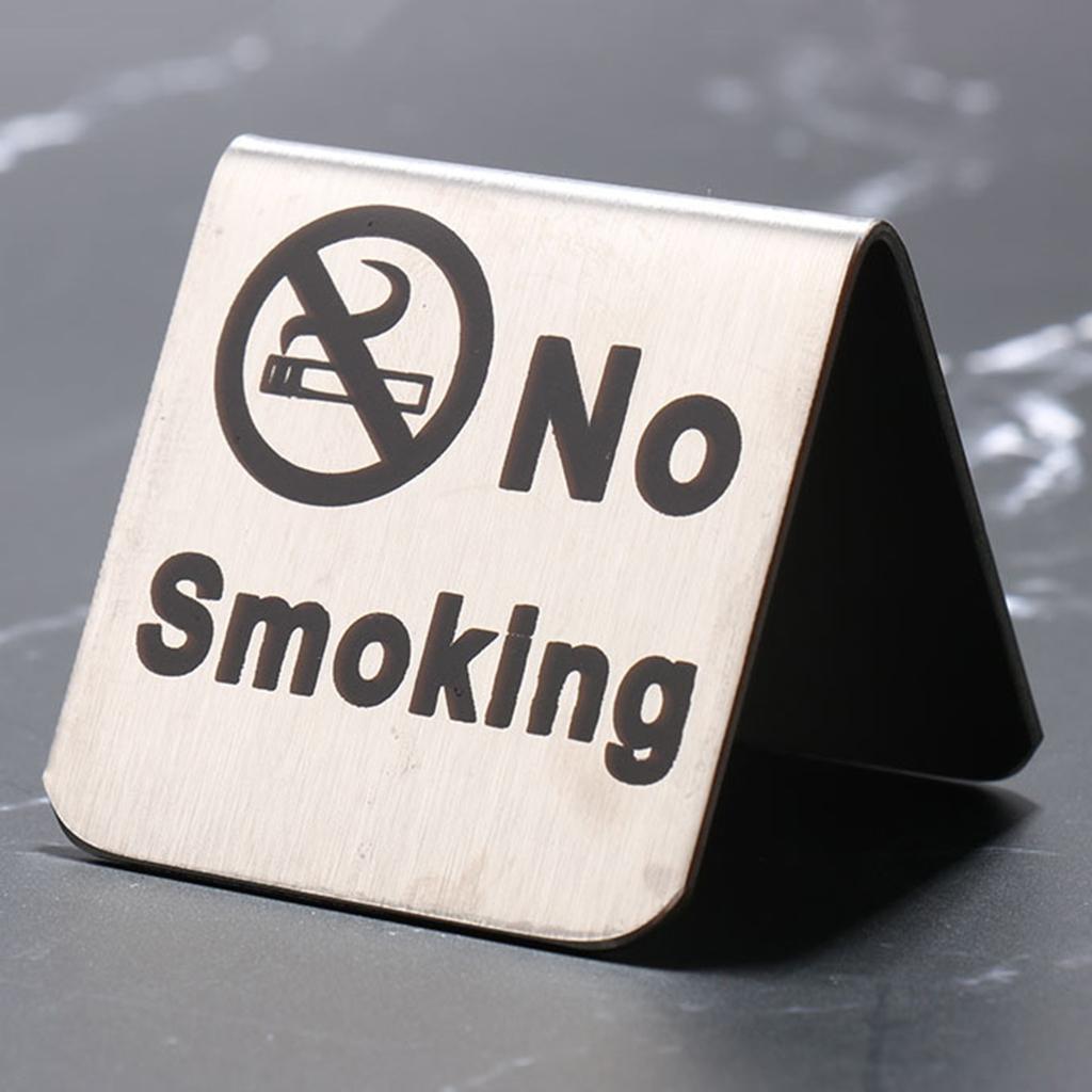 Sign Reminder Double-Sided Tabletop For Resaurant