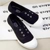2025 Women's Casual Slip-On Canvas Shoes - Versatile White Flats