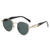 Retro Oval Frame Sunglasses - High-end Fashion for Men & Women, European & American Style Trend.