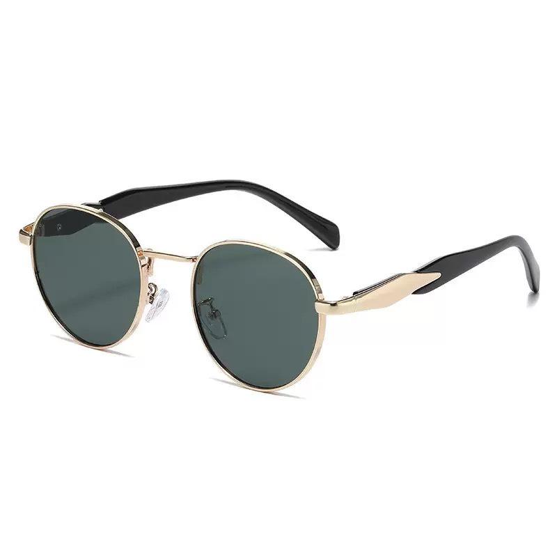 Retro Oval Frame Sunglasses - High-end Fashion for Men & Women, European & American Style Trend.