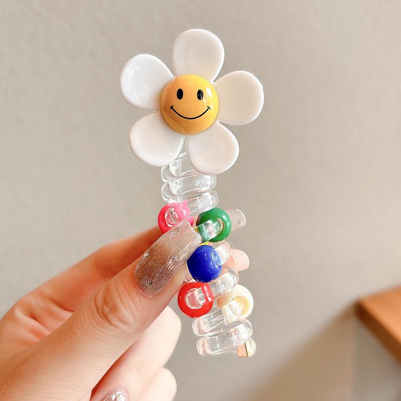 2025 Elastice de păr Little Star cu împletitură bubble - Coadă de cal înaltă, accesorii de păr tip fir telefonic pentru fete