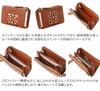 Genten Coin Case, Genuine Leather, Women's, Brown, GE-31632-50