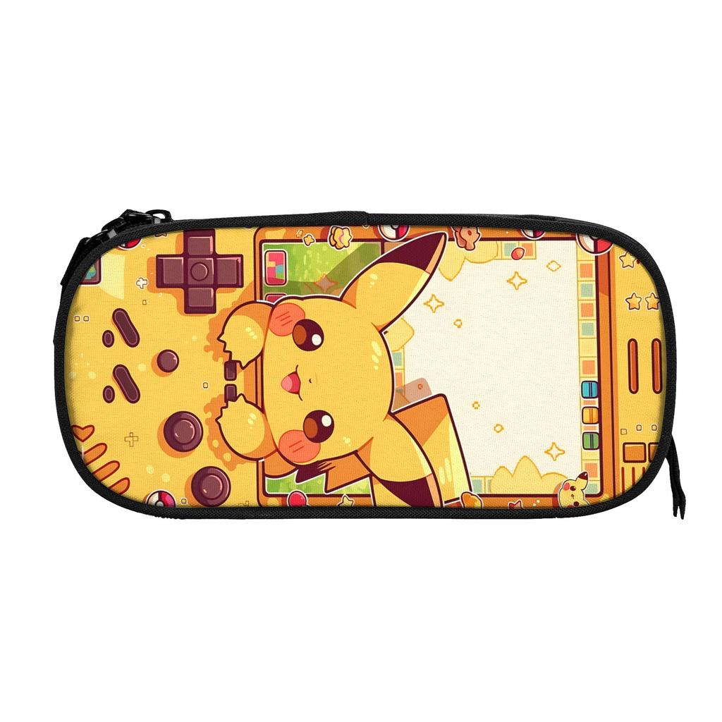 Custom Pokemon Gengar Pumpkin Halloween Large Capacity Bags for Child School Pencil Bag for Boys Gilrs Kids