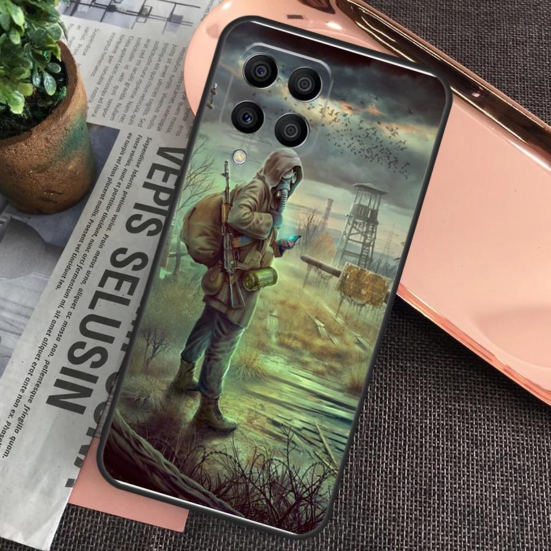 Stalker Clear Sky Case For Samsung Galaxy M15 M55 M13 M23 M33 M53 M31 M51 M14 M34 M54 M20 M30s M12 M32 M52