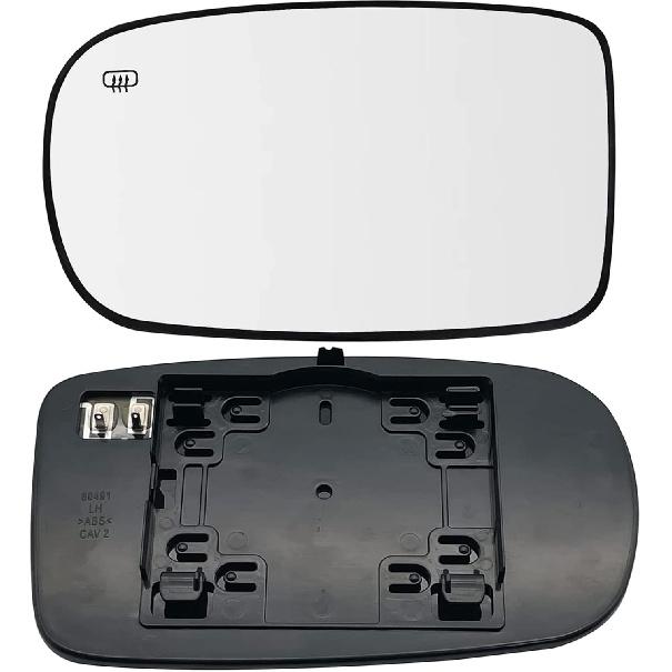 Charger Driver Side Heated Mirror Glass Compatible with 2011-2021 Dodge Challenger Charger Chrysler 200 300 Left Power Heated Convex Mirror Glass