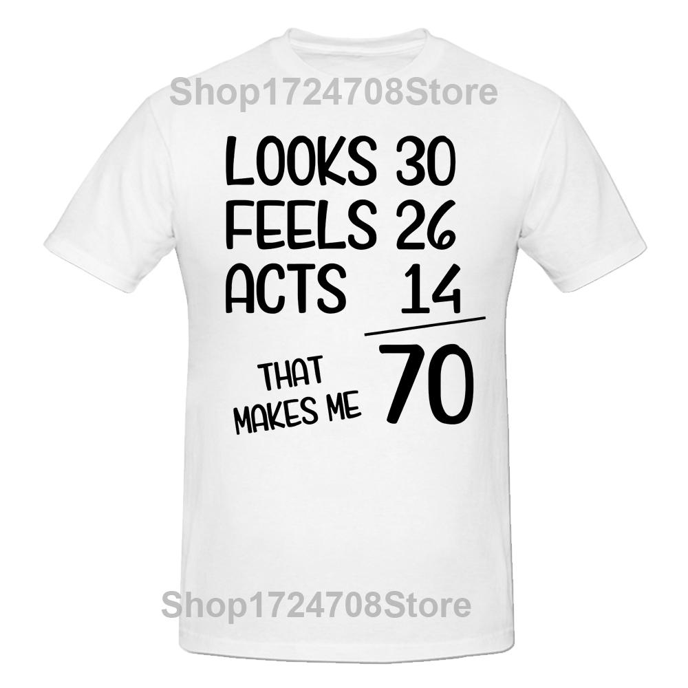Novelty Awesome 70 Year Old 70th Born In 1955 T Shirts Streetwear Short Sleeve Birthday Gifts Summer Style T-shirt Mens Clothing