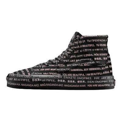 Sk8-Hi Tapered We Are Beautiful - Black Men Sneakers VN0A4U162OD