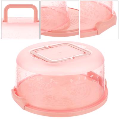 PP Cake Box Cake Container Container with Buckle Cake Box Container Lightweight Portable Dessert Storage