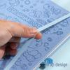 Wow Cute Cartoon Notebook: High-Value A5/A6 Graffiti Tie Diary