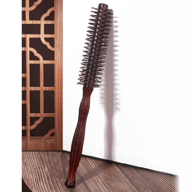 Mini Round Hair Brush Hair Combs for Short Curly Hair Nylon Bristles Hair Brush