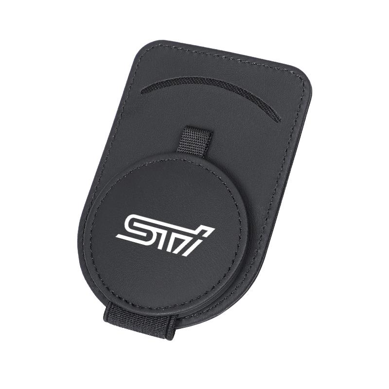 Car Sun Visor Glasses Clip Card Ticket Holder For Subaru STI XV Forester Outback Smart Crosstrek Legacy Levorg Mpreza WRX Ascent X1