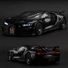 1/18 Bugatti Chiron Supercar Alloy Diecast Toy Scale Car Model Sound and Light Miniature Vehicle Children's Toy Collection Decorative Gift